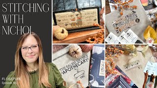 HALLOWEEN CROSS STITCH Finishes That Will BLOW Your Mind! (Flosstube Ep 95)