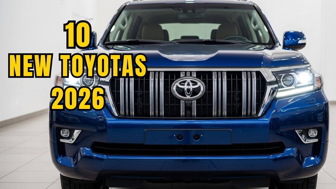 10 New Toyota Models for 2026 That Will Change the Market
