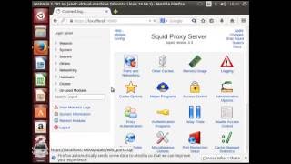 Configuración de Webmin y Squid parte 2
