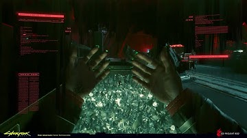 Cyberpunk 2077 - Data Moshing Post Process