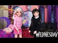 Barbie Wednesday Addams Doll Bedroom Morning Routine