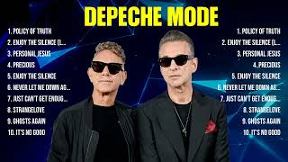 Depeche Mode Top Of The Music Hits 2024   Most Popular Hits Playlist
