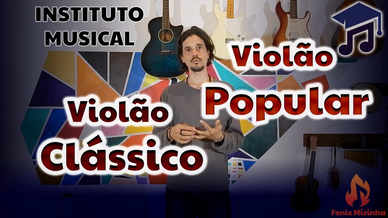 VIOLÃO CLÁSSICO & VIOLÃO POPULAR ✳️ (Aula 01, O Violão, parte 1) Aulas de violão para iniciantes 🔝