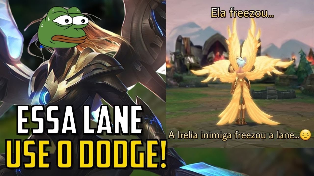 CONTRA IRELIA VOCÊ FAZ ISSO! MONO KAYLE MESTRE LEAGUE OF LEGENDS