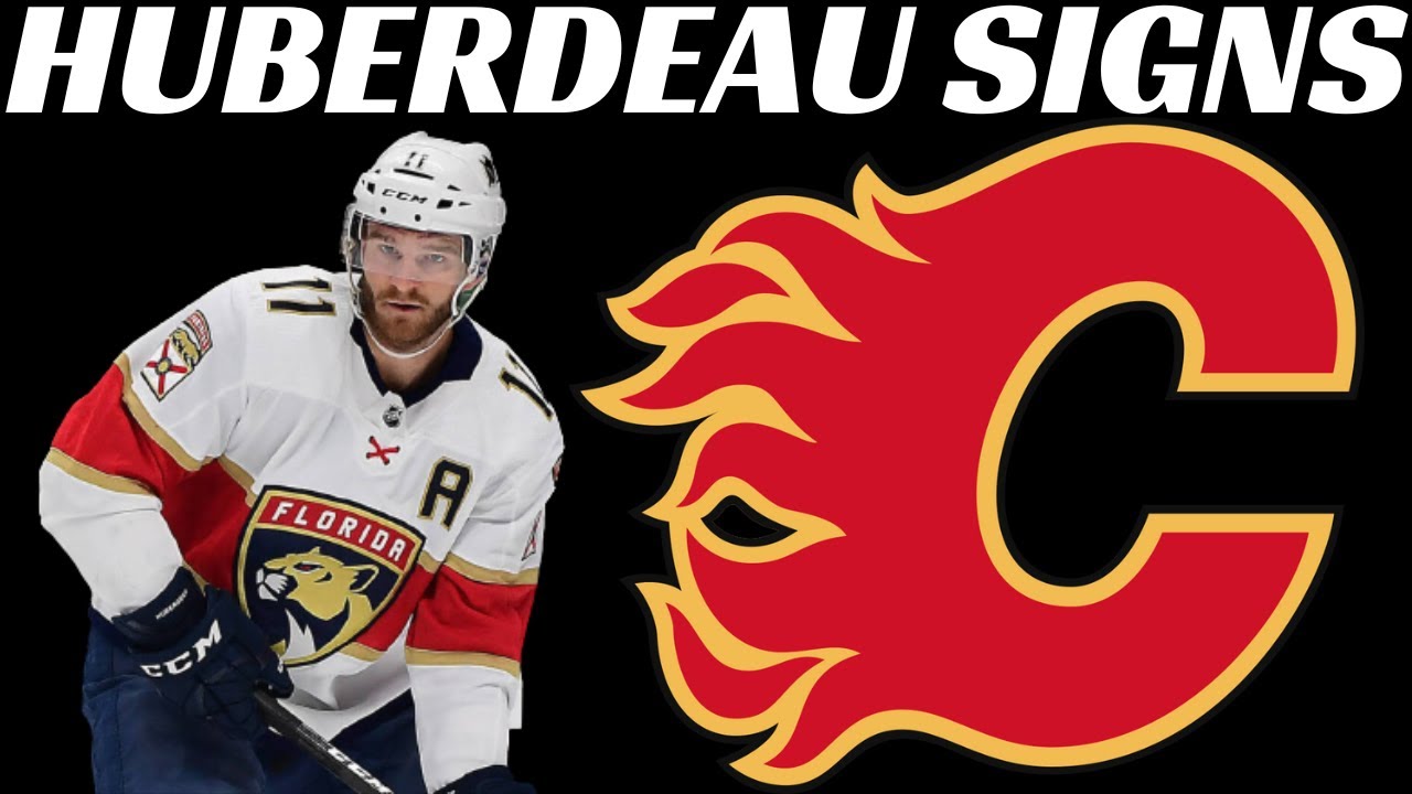 Huge NHL Signing Flames Sign Huberdeau to 8 Year Deal YouTube