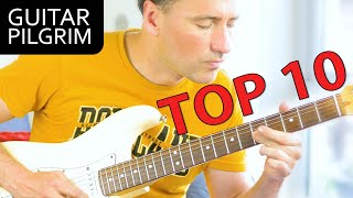 Vignette de la vidéo "TOP 10 EASY & AWESOME GUITAR SOLOS!!"