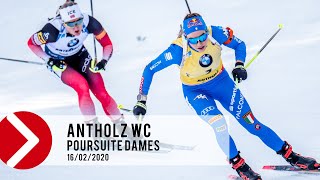 POURSUITE DAMES - ANTHOLZ WC 2020