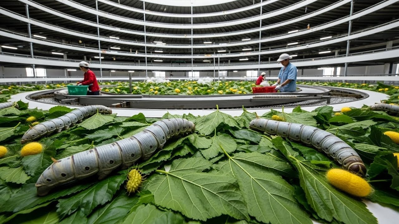 From Tiny Cocoons to Luxury Silk – The Delicate Process Behind Premium Fabric Revealed