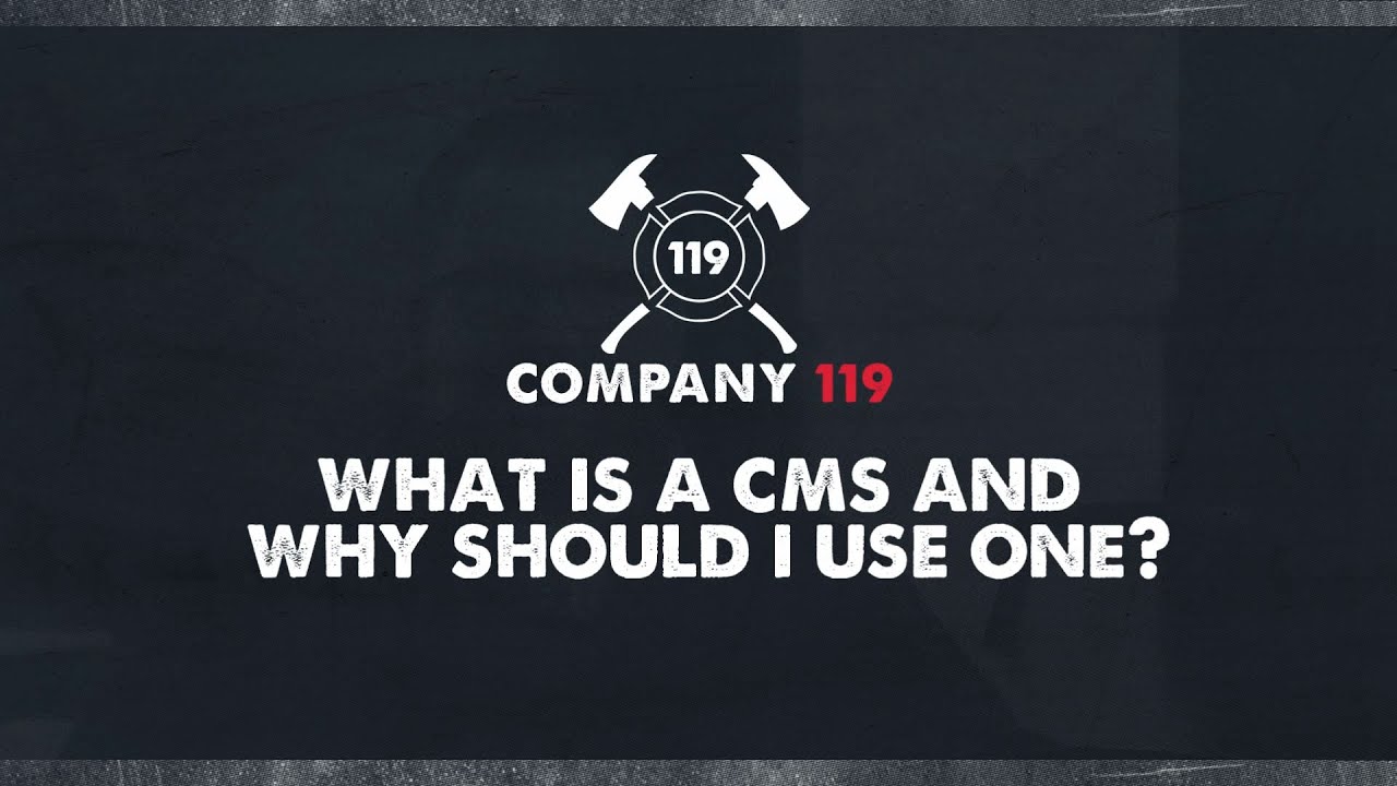 What is a CMS and Why Should I Use One? - YouTube