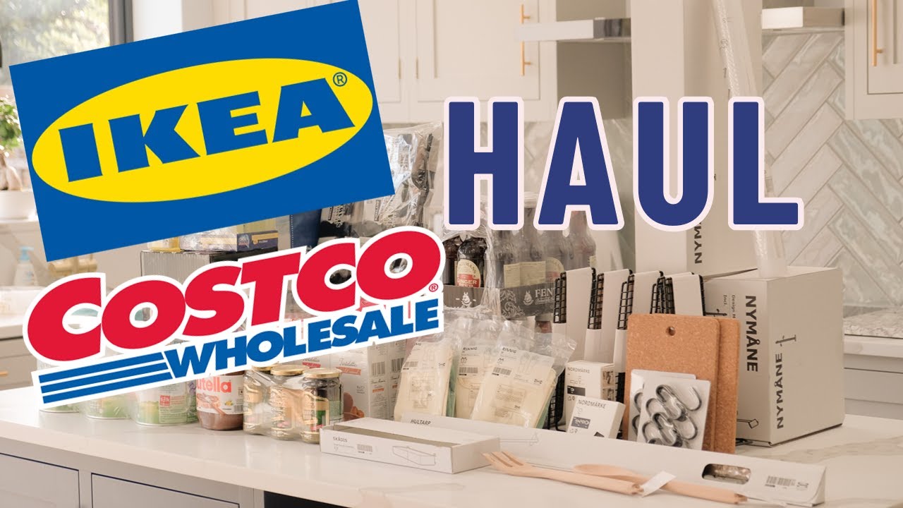 IKEA Costco Haul What to buy in IKEA & Costco home organisation