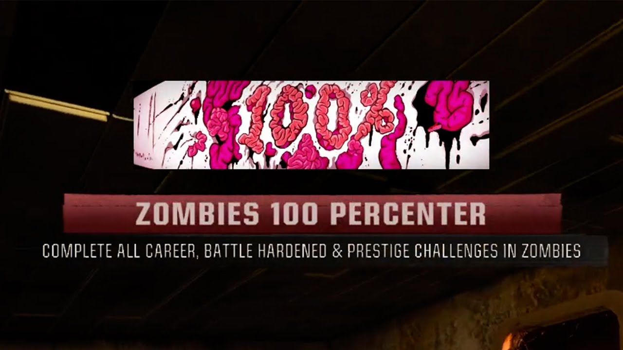 I Finally Got the 100% Zombies Calling Card (100 Subs Special)