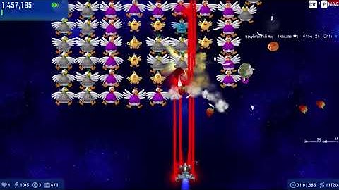 Chicken Invaders Universe: Testing a Spacecraft of Episode 5: Cluck Of The Dark Side - Part 66