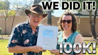 WE FINALLY GOT OUR SILVER PLAY BUTTON!