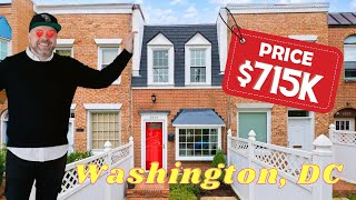AU Park Under 750K 2BR Rowhome Near Tenleytown-AU Metro