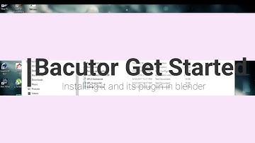 Build Blender Addons with python faster and easier with Bacutor