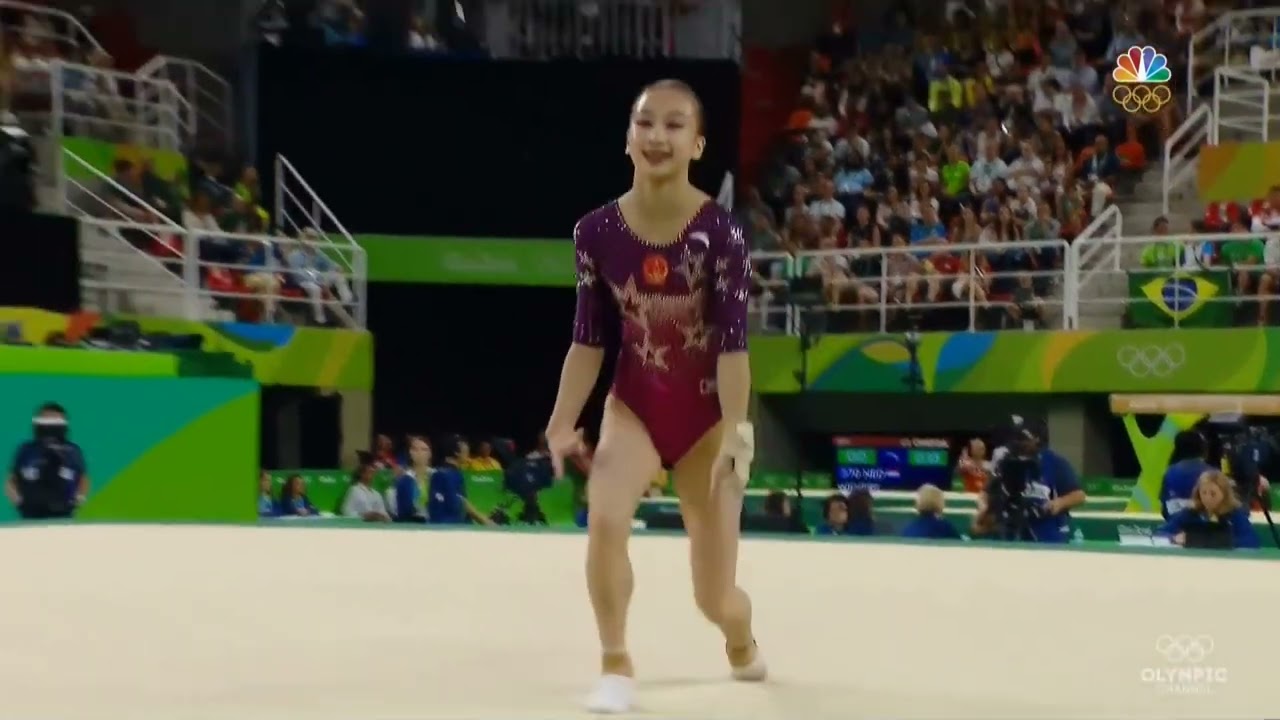 (NBC) Mao Yi FX TF 2016 Olympics