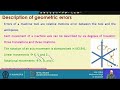 Lec29: Errors in machine tool (Contd.) #swayamprabha