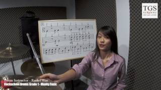 (Tutorial) Rockschool Drums Grade 1 - Munky Fusic by Rachel Wan