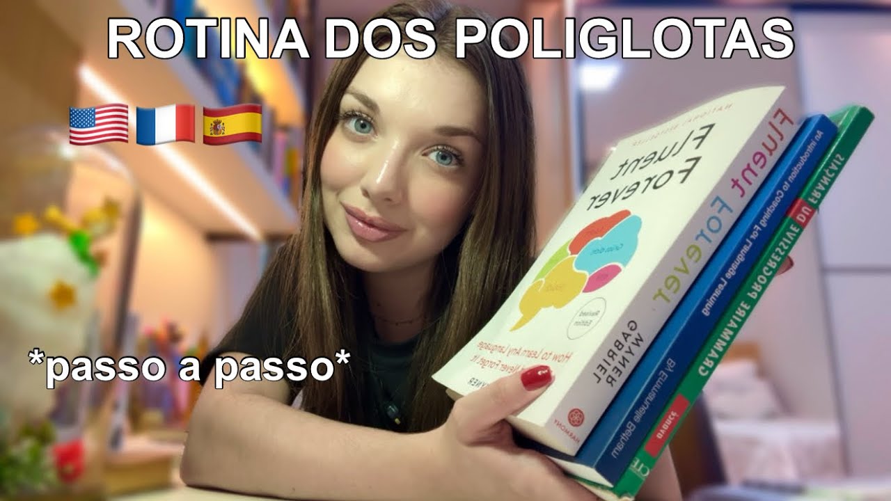 Copiei a rotina dos poliglotas por 24 horas (passo a passo)