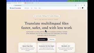 JsonTranslate Tutorial: Translate JSON and i18n Files Faster