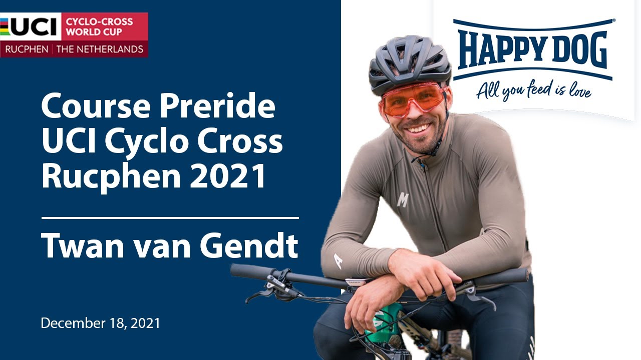 UCI Cyclo-Cross World Cup Rucphen 2021 – Course Preride with Twan van Gendt