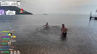 Connor runs STRAIGHT into freezing water ft Chris