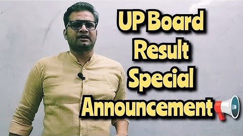 UP Board Result Special Announcement📢 #upboard #upboardresults2022