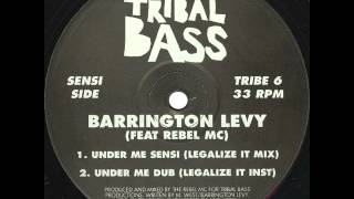 Barrington Levy Feat. Rebel MC - Under Me Sensi (Legalize It Mix)