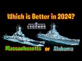 Alabama or massachusetts which is better world of warships legends