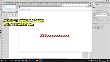 Animasi Loading Split Progress Bar Simple dan Mudah dengan Adobe Flash CS6