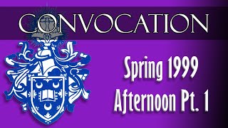 Spring Convocation 1999: Afternoon Ceremony Part I | MSVU Archives Audio/Video Collection