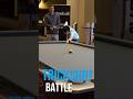 Trickshot battle: 🇺🇸 US Open champ vs pool influencer #pool #9ball #shorts #trickshots