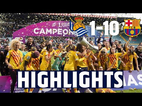 HIGHLIGHTS | Real Sociedad 1 - FC Barcelona 10 | SUPER CUP FINAL