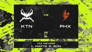 Katana vs Phoenix Esports | 2. Lig | 2024 Yaz Mevsimi | 1. Hafta 2. Gün