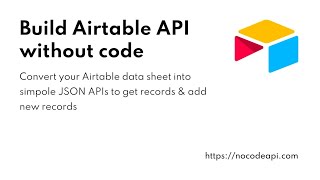 Build Airtable API without Code
