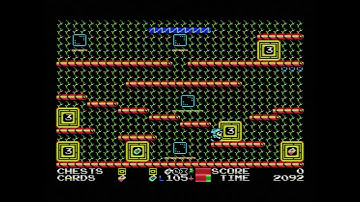 Captain Kreek level 105 (MSX BASIC game)