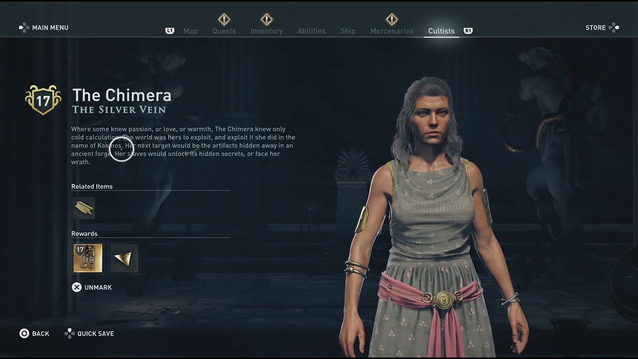 Assassin's Creed Odyssey (/Andros\) {Steropes Bay} (+Upgrade The Spear+) [The Chimera]