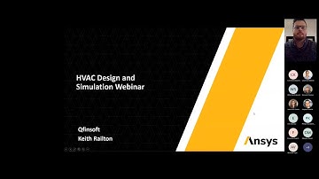 Ansys Heating, ventilation and air conditioning HVAC Webinar