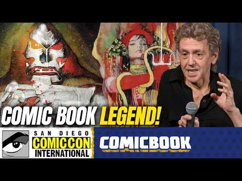 Comic Art Legend Bill Sienkiewicz's Only Advice For New Artists! - SDCC 2026