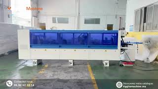 Démonstration Plaqueuse De Chant Automatique Eb-50 Tiggite Machine, Maroc