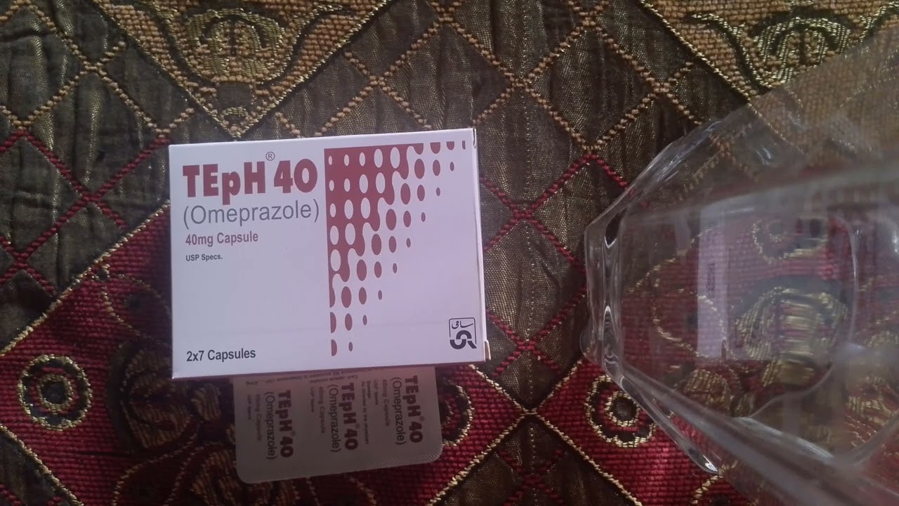 Teph 40 mg capsule (Omeprazole) uses in urdu.