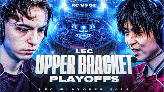 LEC UPPER BRACKET FINALS - G2 VS KC - LEC SUMMER PLAYOFFS