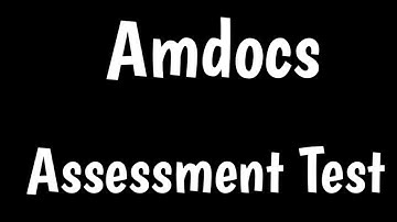 Amdocs Assessment Test | Amdocs Hiring Process & Interview Questions |