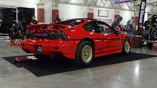 1988 Pontiac Fiero GT in Blaze Red Paint & Engine Sound on My Car Story with Lou Costabile