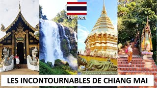 🇹🇭 LES INCONTOURNABLES DE CHIANG MAI, TEMPLES, CASCADE, Vlog THAILANDE #11 🇹🇭