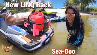 New ! Sea-Doo LINQ Rack and accessories by PWC SUPER RACK #Seadoo # JetSki