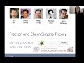 Xie chen fracton and chern simons theory