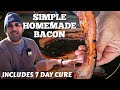 Simple Homemade Bacon Recipe | Simple 7 Day Cure Homemade Bacon