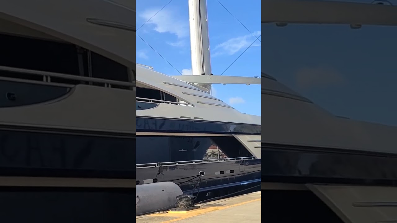 Russian Oligarch Yacht at St Maarten