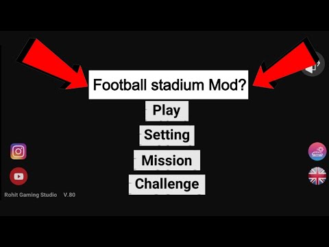 REAL MOD Football stadium Mod?? Indian Bike Driving 3d
